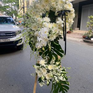 Kệ Hoa Chia Buồn - Bạch Vân